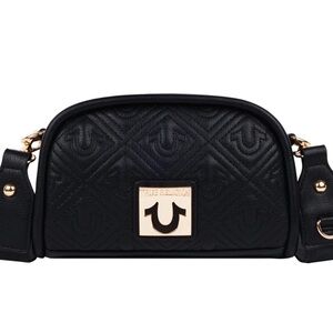 True Religion Black Patterned Bag  
B004
